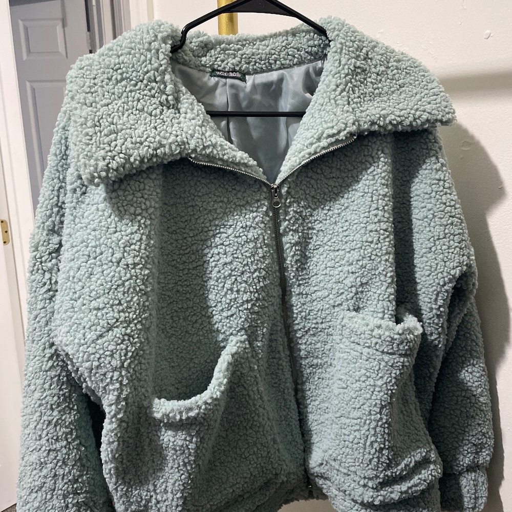 Wild Fable Teddy Sherpa Blue